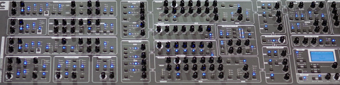 Eightvoice Polyphonic Synthesizer - Detail 01